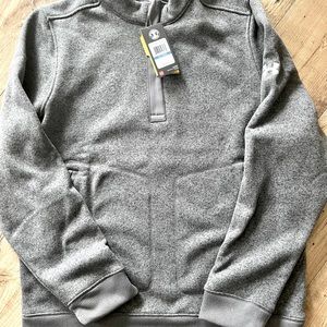 NWT Men’s Under Armour Grey Marbled 3/4 Zip